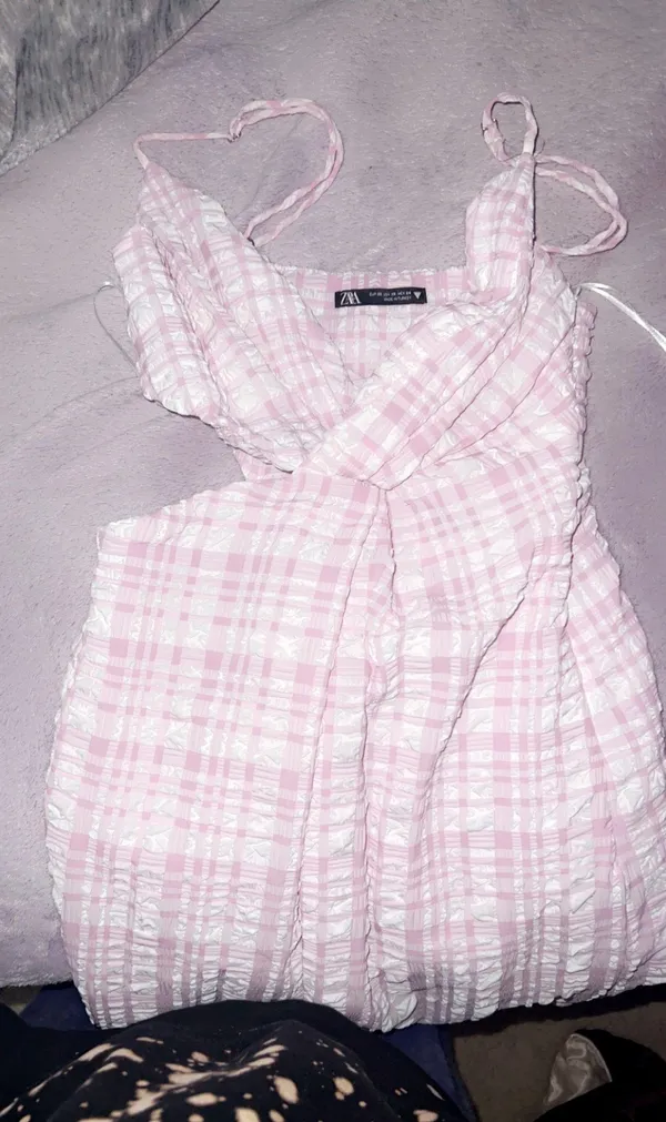 ZARA Pink Dress - Image 3