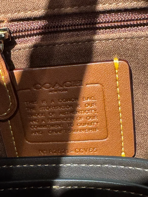 NWT Coach Etta Small Flap Shoulder Bag in Signature Chenille CCV65 Fall Release - Image 7