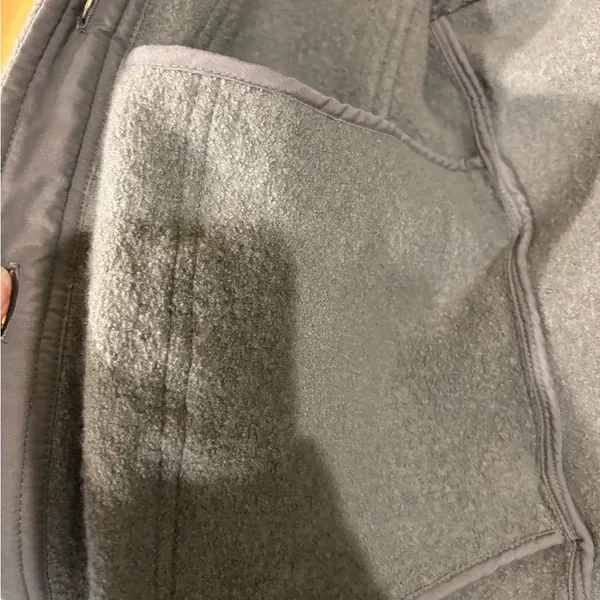 Quince merino wool shirt jacket shacket XS gray - Image 6