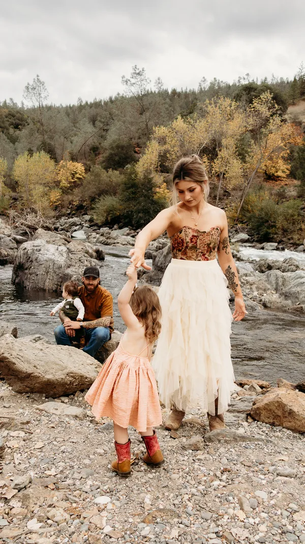 Altar'd State Tulle Midi Skirt - Image 2