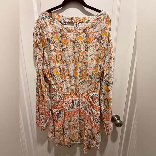 Free People Multicolor Boho Dress size S - Image 4