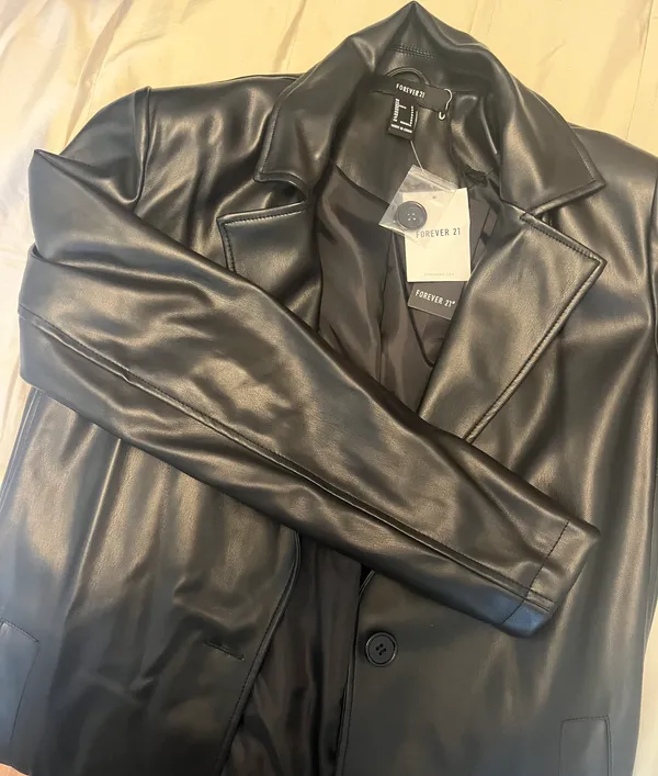 Leather Coat - Image 3