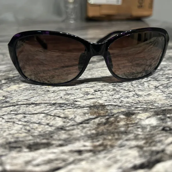 Maui Jim Purple and Black Frame Only - Image 11