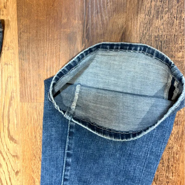 BKE Deep Blue Flare Jeans - Image 7