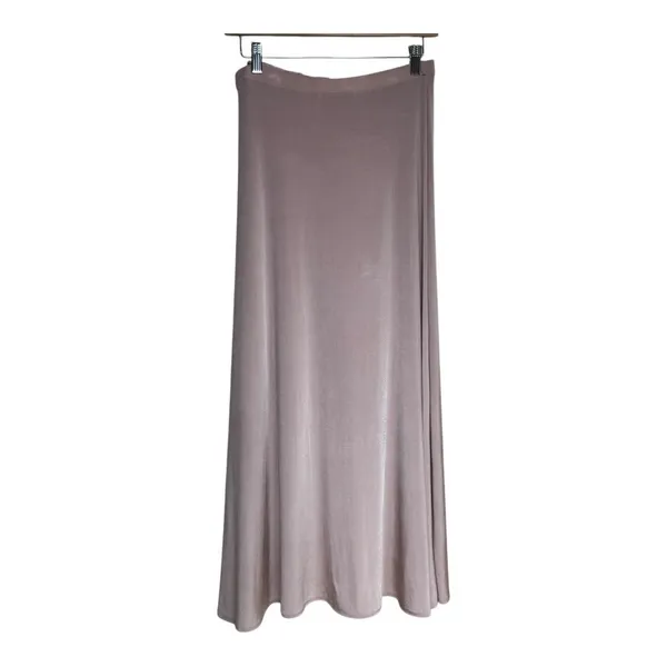 Free People Skirt Women's Small S Midi Wrap Drape Faux Crossover‎ Blush Pink - Image 4