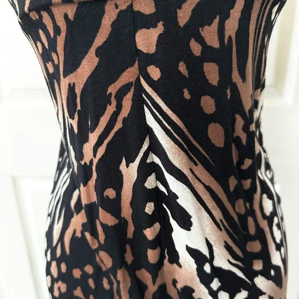 Fever leopard sleeveless maxi dress Brown Size undefined - Image 6