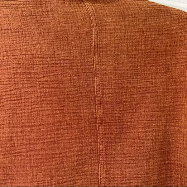 White Birch Rust Button Down Top Women’s Medium - Image 10