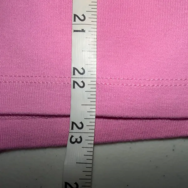 Lauren Ralph Lauren Womens Size Large Pink Short Sleeve Emboridered Logo Shirt - Image 6