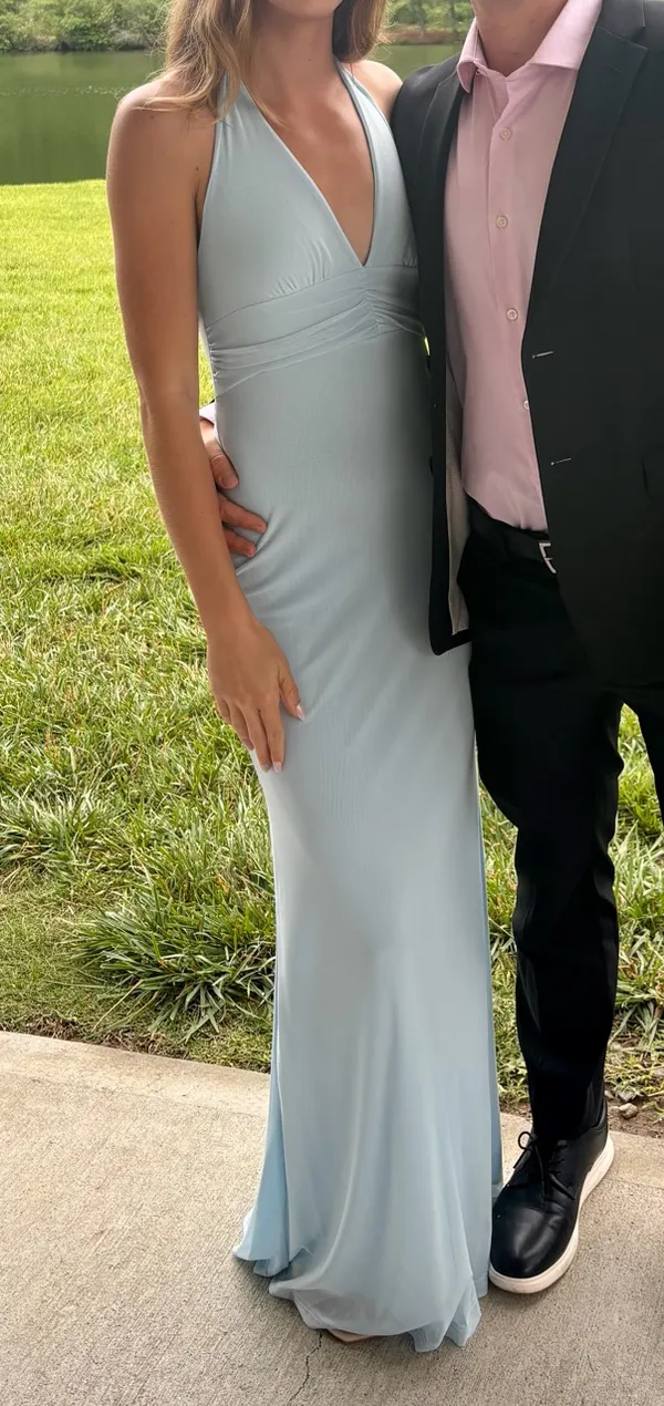 Light Blue Maxi Dress - Image 2