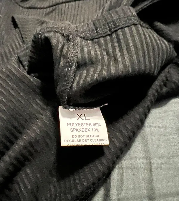 Dress Shirt Black Size XL - Image 2