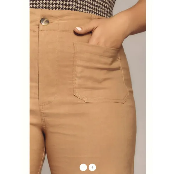 Anthropologie Maeve The Colette Cropped Wide-Leg Trousers - Image 8
