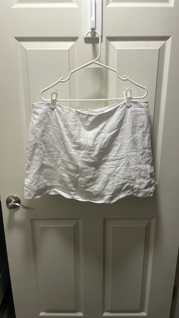 Abercrombie Linen Scalloped Skirt - Image 2