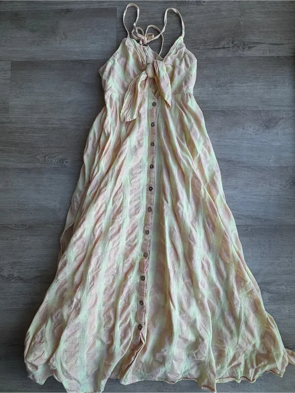 Free People Via Midi Dress Size Xs Msrp $128.00 Nwt - Image 2