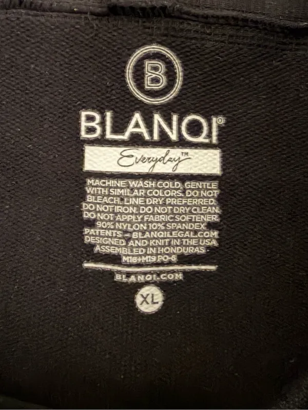BLANQI Women’s Everyday Highwaist Maternity Leggings Black Size XL NWOT - Image 5