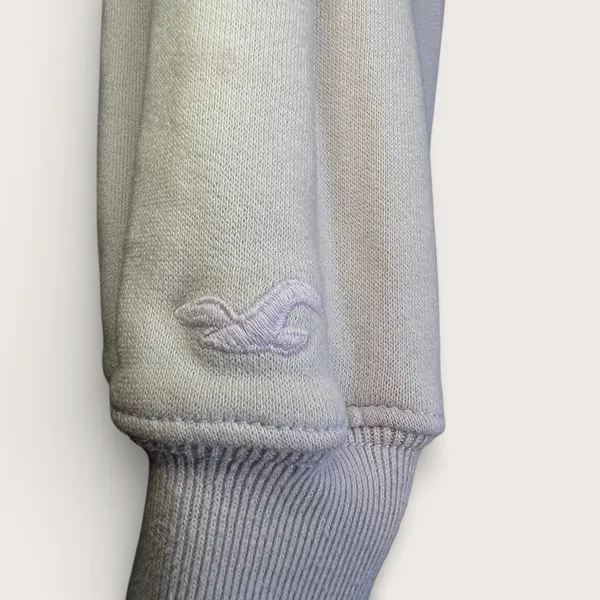 Hollister California‎ Lavender Hoodie Pullover Fleece Sweatshirt Women's M - Image 3