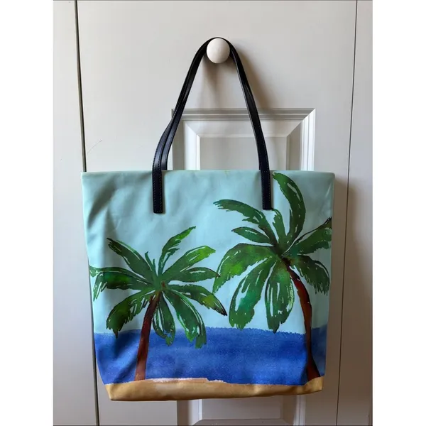 KATE SPADE I Need A Vacation Palm Tree Bon Shopper - Image 6