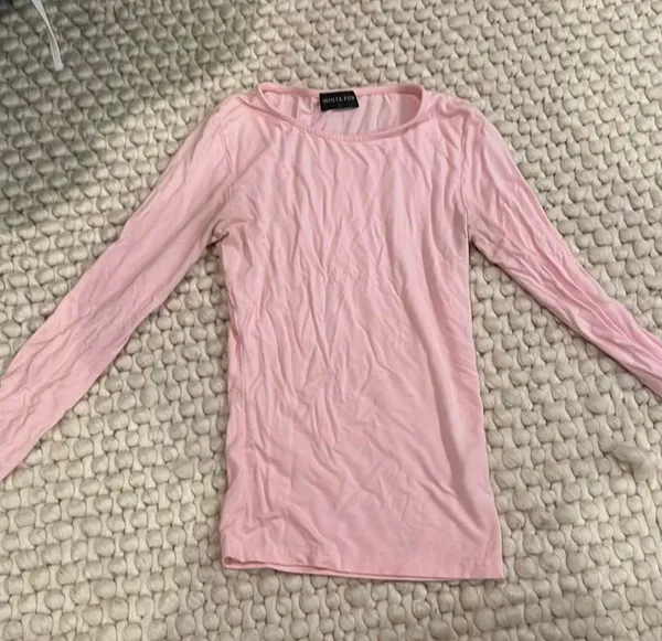 Pink White Fox Boutique Top Long Sleeve - Image 3
