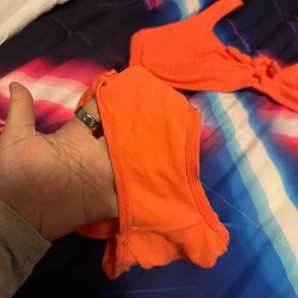 Xhilaration Orange Bikini Set size L - Image 2