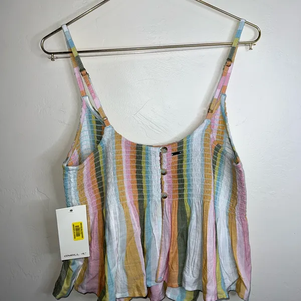 O'Neill Pastel‎ Striped Camisole - Image 4