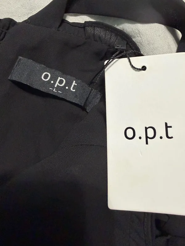 o.p.t black midi dress Size L - Image 6