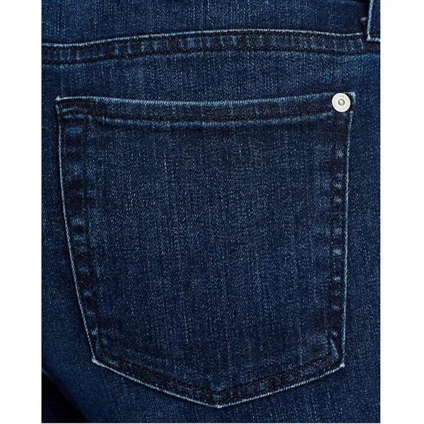 7 For All Mankind Luxe Vintage High‎ Rise Raw Hem Ankle Skinny Jeans Size 23 - Image 4