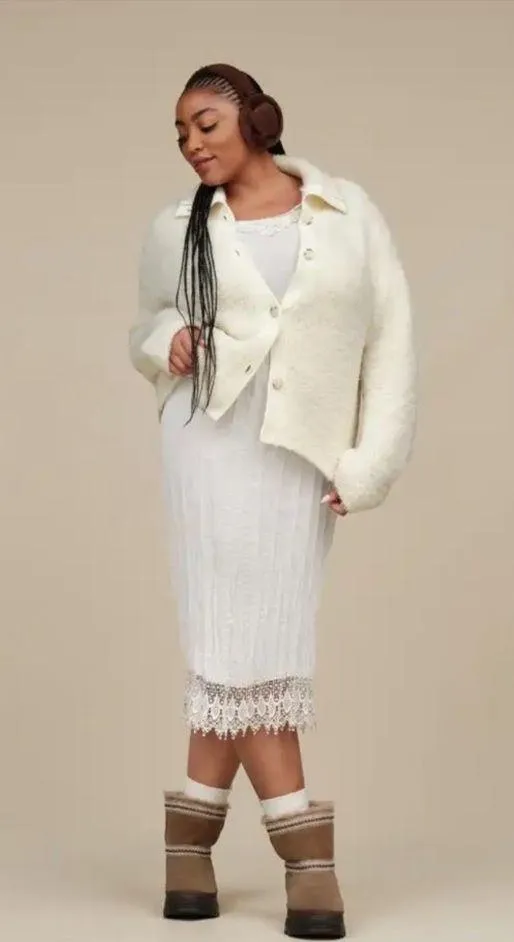 UGG Wool Blend Alaura CloudFluff Sweater - Image 6