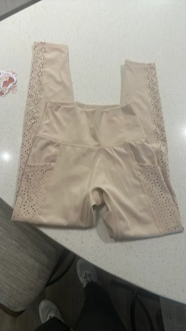 Aerie Leggings Beige OFFLINE by - Image 5