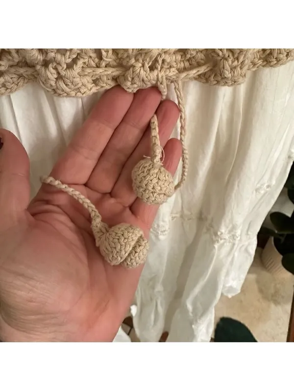 Anthropologie Beckett Crochet Eyelet Dress – Size Medium - Image 5