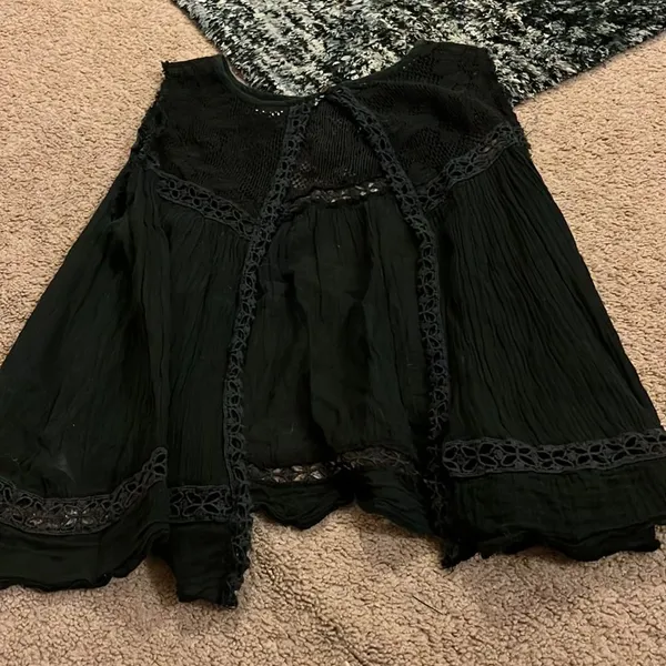 Free people one xs black tank top - Image 5