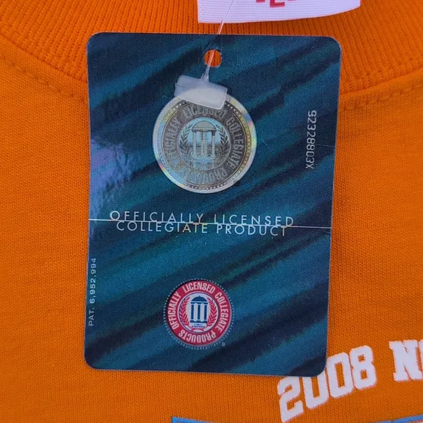 NWT NCAA 2008 Tennessee Lady Vols Basketball National Champions Tee Shirt - Image 3