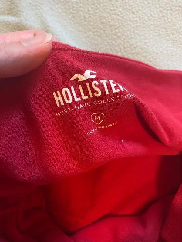 Hollister Red Halter Top - Image 4