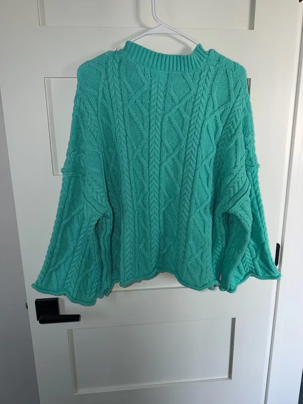 Teal sweater - Image 2