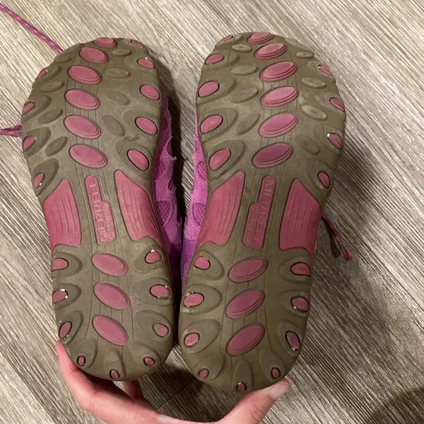 Merrell chameleon low lace hiking shoes dark purple 6 women’s - Image 7