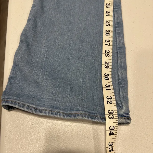 American Eagle Jeans Mid Rise Kick Boot Stretch Cargo Pockets Womens 8 L 30x33.5 - Image 14