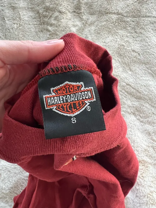 Harley-Davidson Vintage Long Sleeve Shirt - Image 6