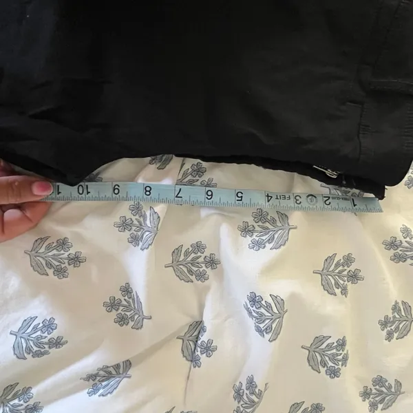 Maeve Anthropologie‎ The Collete Black Wide Leg Cropped Pants High Rise 27P - Image 7