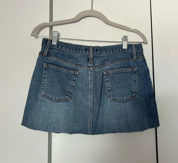 denim mini skirt Blue Size 27 - Image 2