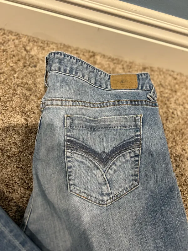 Madison Denim Women’s Distressed Flare Jeans - Image 7