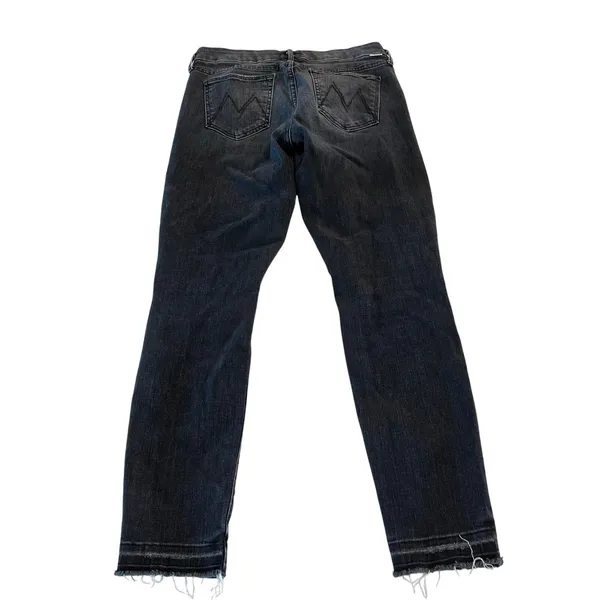 Mother Denim Undone‎ Hem Looker Ankle Jeans in Stealing Shadows size 28 - Image 4
