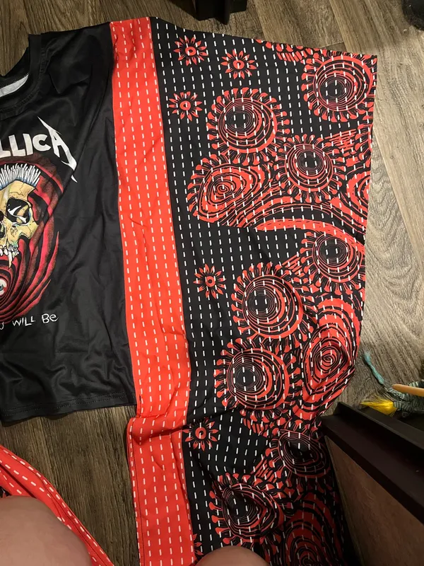 Neona boutique graphic katana shirt Metallica - Image 4