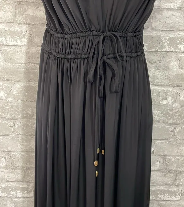 Ee:some Elegant Black Wide Leg Jumpsuit Size M - Image 3