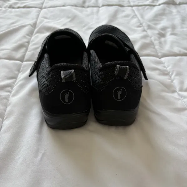 Orthofeet‎ Quincy Slip On Shoes Sneakers Womens 8 Black Comfy Workwear - Image 5
