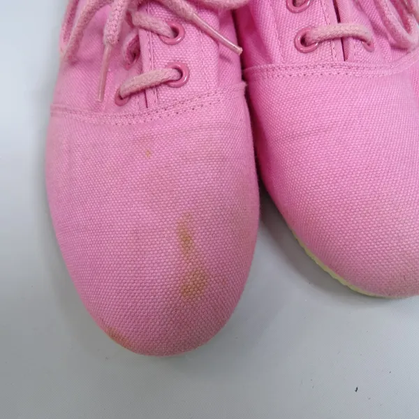 Vintage‎ Nike 80s Women's Size 7.5 Sunburst Canvas Pink Terry Inside Retro - Image 7