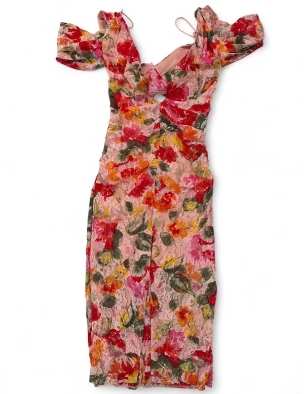 For Love & Lemons Beth Midi Dress Small - Image 6