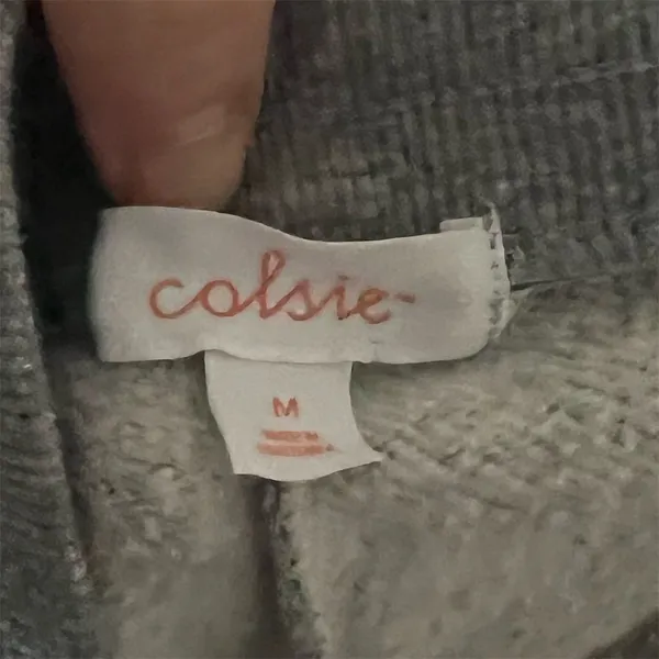 Colsie Women's Gray Sweatshorts Size M Casual Elastic Waist Drawstring - Image 6