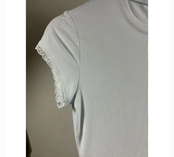 SKIMS Soft Lounge Lace T-Shirt L - Image 5