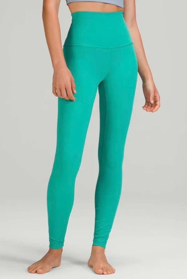 Lululemon Wunder Under Super-High-Rise Tight 28" *Luxtreme Maldives Green 4 - Image 8