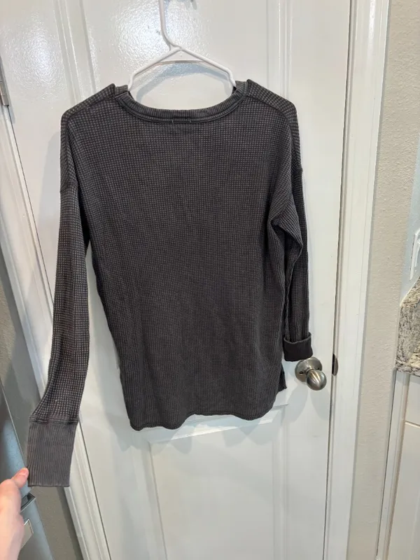 Aerie Waffle Knit Long Sleeve - Image 6