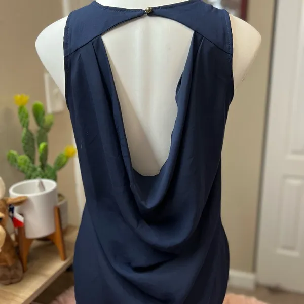 Navy blue blouse - Image 3