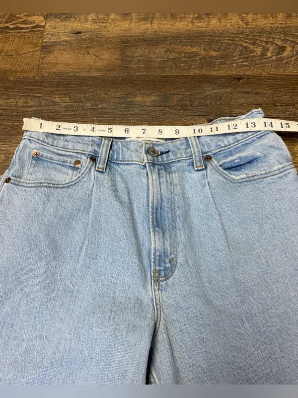Abercrombie & Fitch the 80s Mom High Rise Jeans Women's 28/6L Retro Pleated - Image 3